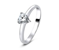 Splendid Heart Silver Ring SCR-5-03
